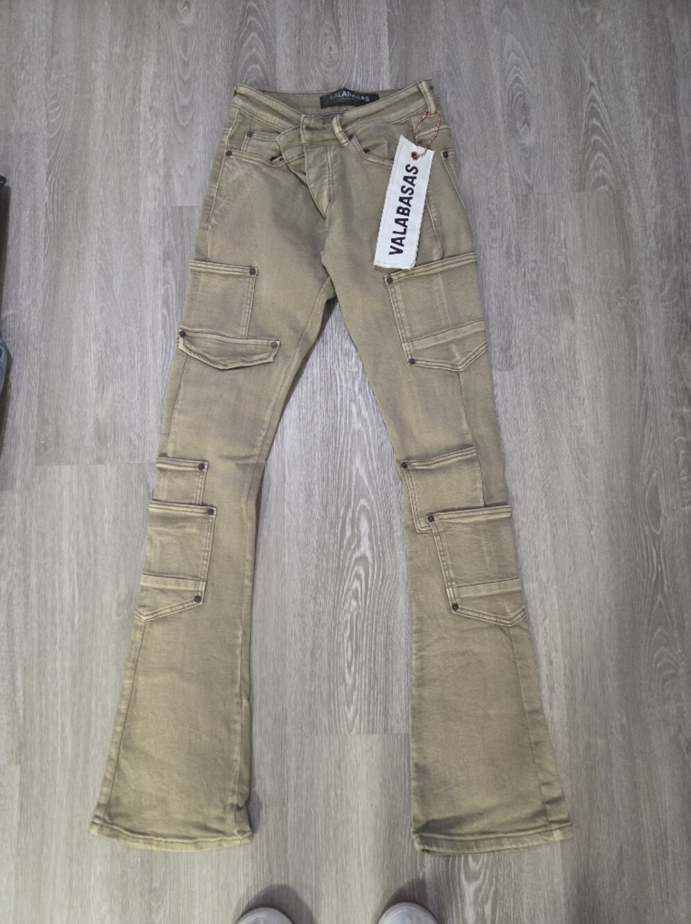 Valabasas Skinny Stacked Cargo Jeans in